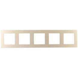 2400650-034 Рамка на 5 постов, шампань Simon 24