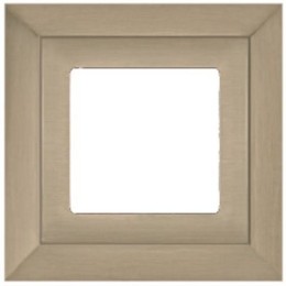 FD01251NS Рамка Barcelona Никель сатиновый 1-постовая Fede