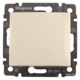 774311 Valena Выключатель кнопочный 1-клавишный Legrand