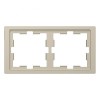 MTN4020-6533 Рамка D-Life Сахара 2-постовая Merten