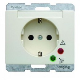 41520002 Штепсельная розетка SCHUKO с защитой от перенапряжения цвет: белый, с блеском Arsys Berker