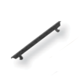 N2170 AN Вставка декоративная для клавиш выключателей/переключателей/кнопок, 1-модульная, серия Zenit, цвет антрацит, ABB