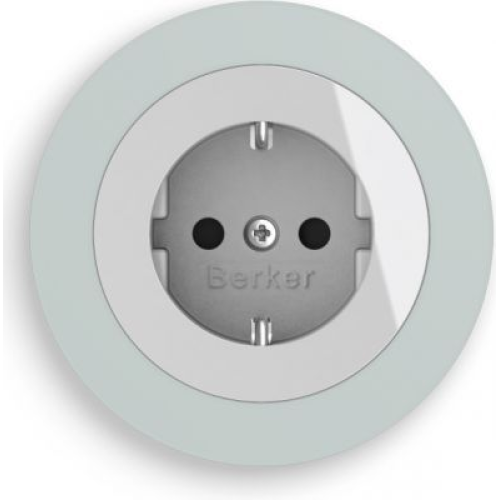 10112009 Рамка R.Classic Полярная белизна, стекло 1-постовая Berker