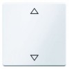 16206079 Перекидной выключатель с оттиском "Стрелки" цвет: полярная белизна, с эффектом бархата, Q.1 Berker