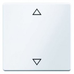 16206079 Перекидной выключатель с оттиском "Стрелки" цвет: полярная белизна, с эффектом бархата, Q.1 Berker