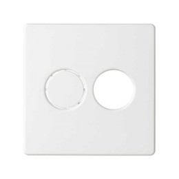 82082-30 Накладка на аудиорозетку для подключения двух аудиоколонок, S82, S82N, белый Simon