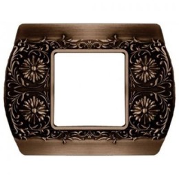 FD01421AS Рамка Sanremo Антикварное серебро 1-постовая Fede