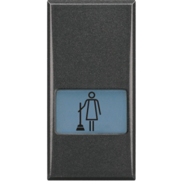 HS4921MR Axolute Клавиша Уберит комн 1м антр Bticino