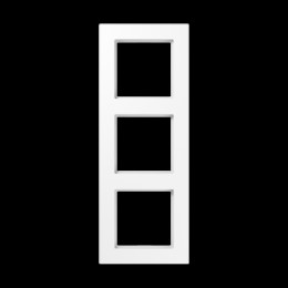 A5583BFWW Рамка A550 Белый 3-постовая Jung