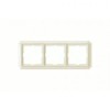 MTN483344 Рамка Antik Бежевый 3-постовая Merten