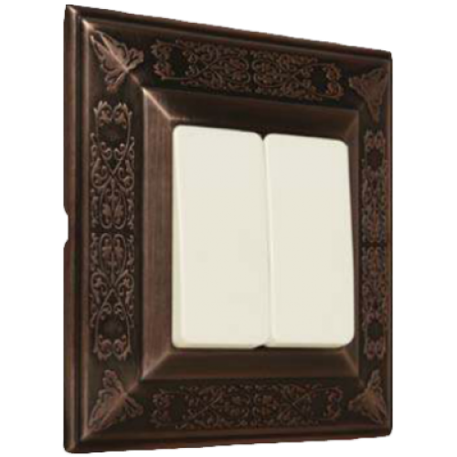 FD01411CO Рамка Granada Медь 1-постовая Fede