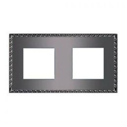 FD01212GR Рамка Toledo Graphite 2-постовая Fede