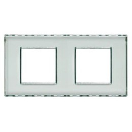 LND4802M2KR Рамка LivingLight Квадрат Kristall 2+2 модуля Bticino