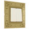 FD01411OB Рамка Granada Золото 1-постовая Fede