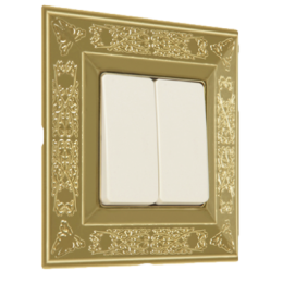 FD01411OB Рамка Granada Золото 1-постовая Fede