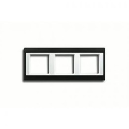 AP583ANTWW Рамка A Plus Антрацит / Белый 3-постовая Jung