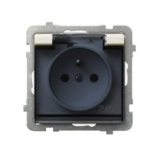 Ospel Sonata Бежевый Розетка 1-ая с/з IP44 польск.станд, без рамки GPH-1RZ/m/27/d Ospel Sonata Бежевый Розетка 1-ая с/з IP44 польск.станд, без рамки GPH-1RZ/m/27/d