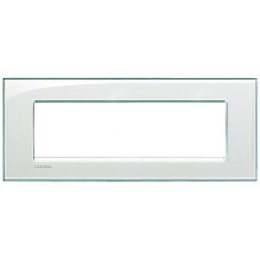 LNA4807KA Рамка LivingLight Квадрат Морская вода 7 модулей Bticino