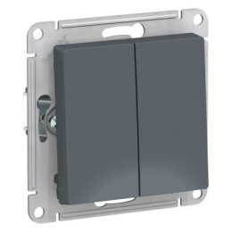ATN000751 Atlasdesign 2-клавишный Выключатель, сх.5, 10АХ, механизм, Грифель Schneider Electric