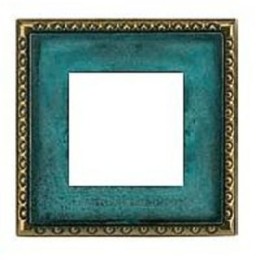 FD01211VO Рамка Toledo Зеленый оксид 1-постовая Fede