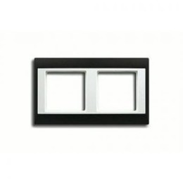 AP582ANTWW Рамка A Plus Антрацит / Белый 2-постовая Jung