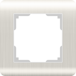 WL12-Frame-01 Рамка на 1 пост (перламутровый) Stream Werkel a040875