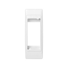 82615-60 Рамка, 1 пост, 32*90мм, (+суппорт), узкий модуль, Simon 82 Centralizations, белый