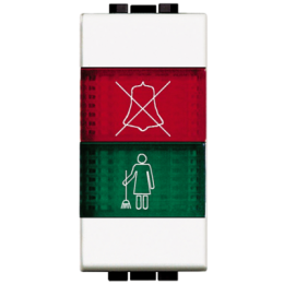 N4373H Индикатор для отеля "Не беспокоить"/"Уберите комнату" Bticino