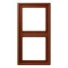LC9824320D Рамка Les Couleurs Le Corbusier Terre sienne brique 2-постовая Jung