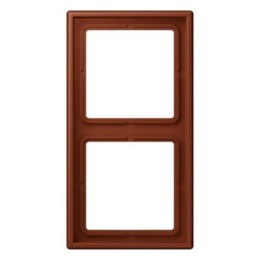 LC9824320D Рамка Les Couleurs Le Corbusier Terre sienne brique 2-постовая Jung