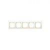 MTN478544 Рамка M-Smart Бежевый 5-постовая Merten