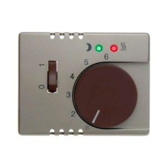 16729011 Центральная панель с регулирующей кнопкой, клавишей и линзами цвет: светло-бронзовый, лак Arsys Berker