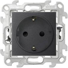 2420432-038 Розетка 2К+З с защ штор Push&Go, графит Simon 24 2420432-038 Розетка 2К+З с защ штор Push&Go, графит Simon 24