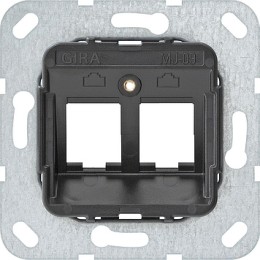 560900 Опорное кольцо Modular Jack 9 2 местный Gira