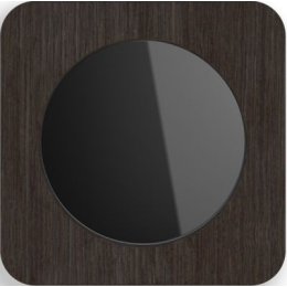 10112354 Рамка R.1 Дуб/черный 1-постовая Berker