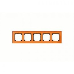 MTN404502 Рамка M-Elegance Оранжевый кальцит 5-постовая Merten