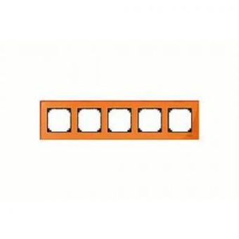 MTN404502 Рамка M-Elegance Оранжевый кальцит 5-постовая Merten
