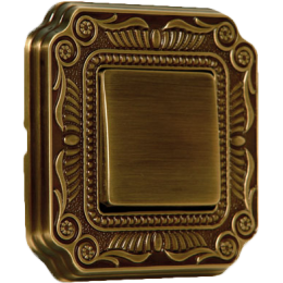 FD01361PB Рамка Firenze Патина 1-постовая Fede