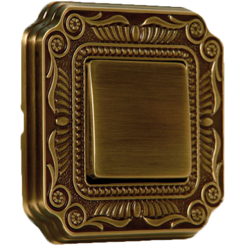 FD01361PB Рамка Firenze Патина 1-постовая Fede