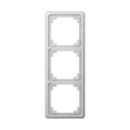 CDP583LG Рамка CD Plus Светло-серый 3-постовая Jung