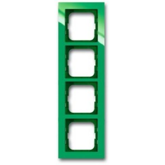 1724-286 Рамка Axcent Зеленый 4-постовая ABB