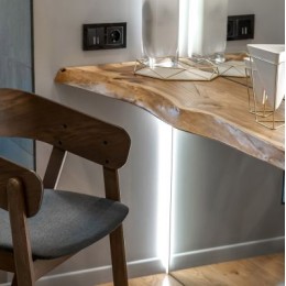 WL08-SW-2G-2W-LED Выключатель двухклавишный проходной с подсветкой (черный матовый) Antik Werkel a029877