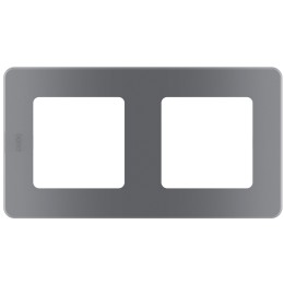 Рамка - 2 поста Дымчатый Legrand INSPIRIA 673947