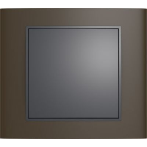 10113001 Рамка B.3 Коричневый / Антрацит 1-постовая Berker