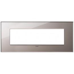 22657.76 Рамка Eikon EXE Бронза блестящая 7-модульная Vimar