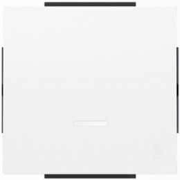 8562 BL Клавиша для механизма электронного выключателя с таймером белый , ABB