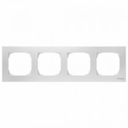 8574 BL Рамка Sky белый 4-постовая ABB 2CLA857400A1101