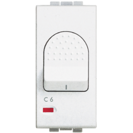 N4301/6 Автоматический выключатель с индикатором защиты 1 полюса, 1500А 230В 1 модуль Bticino