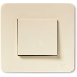 NU200244 Рамка Unica Studio Бежевый 1-постовая Schneider Electric