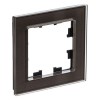 ATN320601 Рамка одинарная Schneider Electric Atlasdesign Nature, мокко стекло